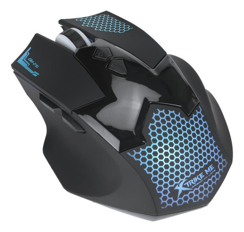 Imagen 3 de 4 de Mouse gamer de juego Xtrike Me GM-216 negro