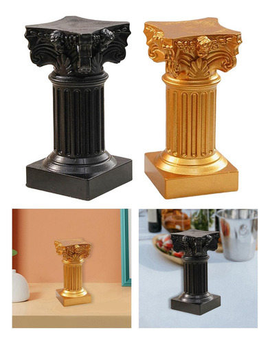 2x Pilar Romano Griega Estatuas Pedestal Soportes