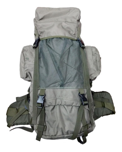 Mochila Mochilero Terra 60 Lts Camping Varillas De Aluminio