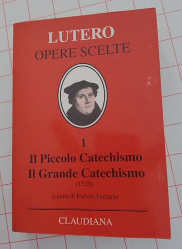Trabajos Seleccionados 1 Martin Lutero En Italiano (Usado)
