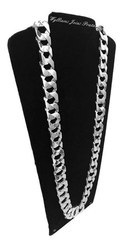 Conjunto De Prata Cordão Corrente + Pulseira 1x1 Fire Blade