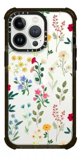 Funda Para iPhone 13 Pro - Con Flores Casetify Ultra Impact