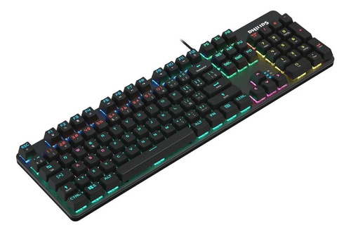 Teclado Mecanico Philips G401 Rgb Alambrico Usb Gaming