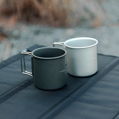 Vaso Exterior De Aleación De Aluminio Para Acampar, Mochiler