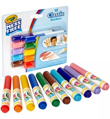 Crayola Supertips 100 +20 Silly Scents Total 120 Plumones