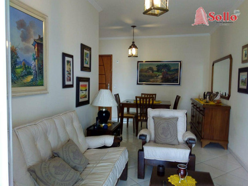 Imagem 2 de 30 de Apartamento No Edifício Santo Expedito Xii Com 2 Dormitórios À Venda, 75 M² - Aviação - Praia Grande/sp - Ap0448