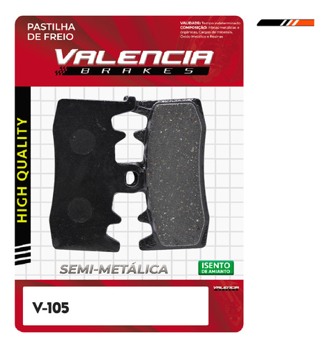 Pastilha Freio Dianteiro Ducati Monster 821-1200 Valencia