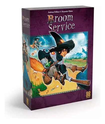 Broom Service - Board Game - Grow