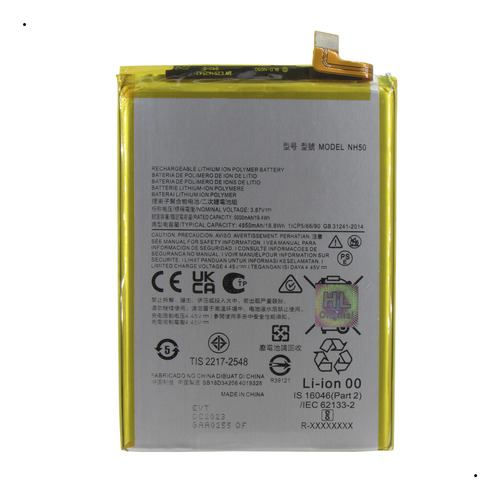 Flex Carga Nh50 Compatível Moto G22 G53 E13 E32 G13 E32s