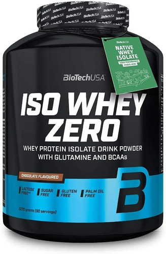 Iso Whey Zero 5 Libras Biotechusa - Chocolate