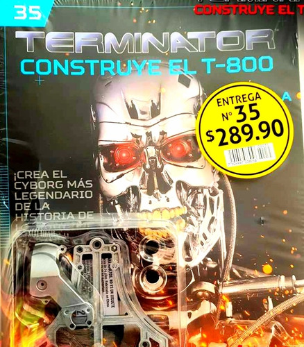 Construye El T-800 Terminator Salvat Fascículo 35 Nuevo Sell