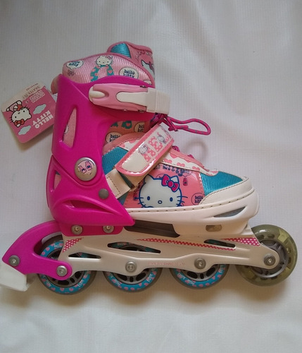 Imagen 5 de 6 de Patines Lineales Para Niña Con Kit De Proteccion