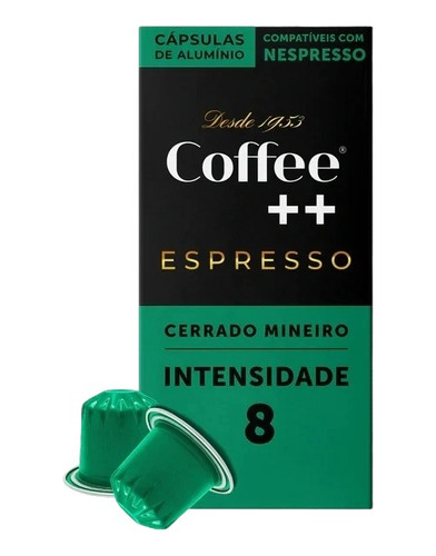 Café Espresso Cápsula Coffee Mais Cerrado Mineiro Nespresso