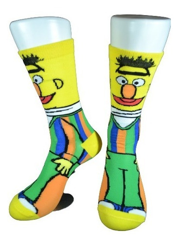 Calcetines Animados Divertidos Beto Muppets Plaza Sesamo