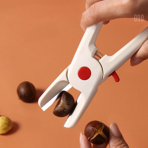 Herramientas De Cocina Con Clip De Castaña, Mango Cómodo