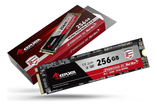 Ssd M.2 Nvme 256gb 2280 Keepdata Kdnv256g-j12