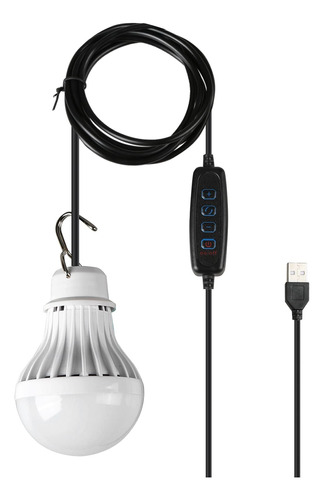 Ikayaa Luz Usb Led Para Exterior Portatil 3 Modo Iluminacion