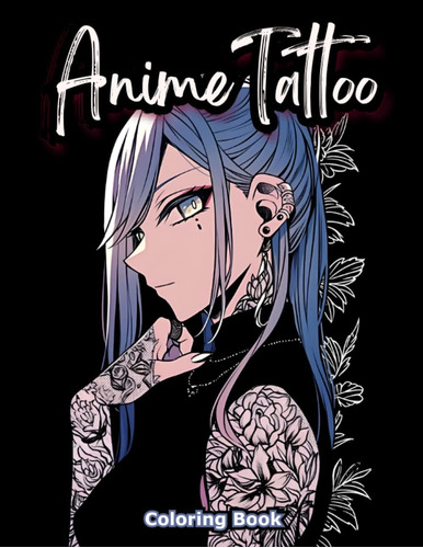 Libro: Anime Tattoo Coloring Book: Playful Manga Tattoos In 