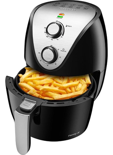 Fritadeira Sem Óleo Mondial Af-30i Air Fryer 3.5l Preta 110v