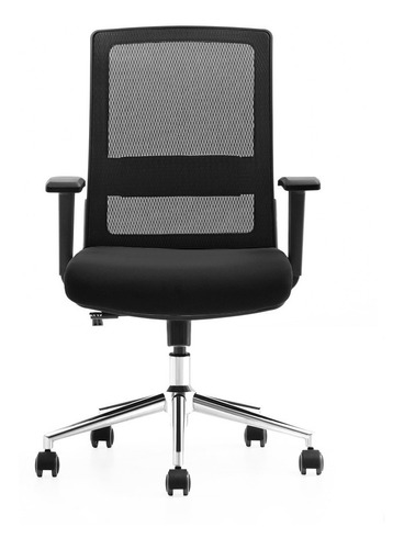 Silla Ejecutiva C/ Lumbar Ajustable X1-01a - Apoya Brazos 2d