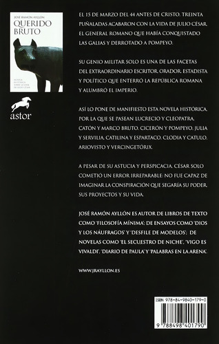 Libro-querido Bruto-novela Histórica Sobre Julio César