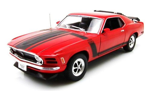 Ford Mustang Boss 302 1969 Clasico Muscle Car - R Welly 1/18