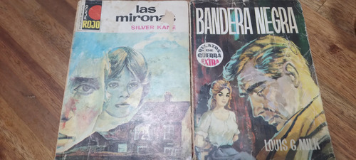 2 Libros Las Mironas Bandera Negra 