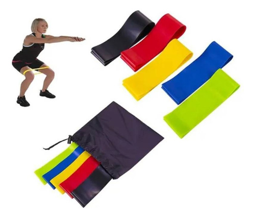 Set De 5 Bandas Circulares De Resistencia