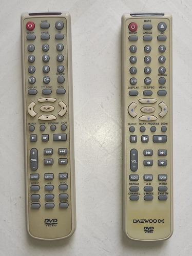 Control Remoto Dvd Daewoo Modelo Dm-k40  