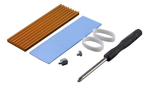 4 Disipador De Calor M.2 2280 Ssd Con Almohadilla Térmica