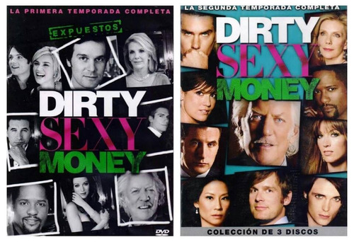 Dirty Sexy Money Paquete Serie Completa Temporada 1 Y 2 Dvd