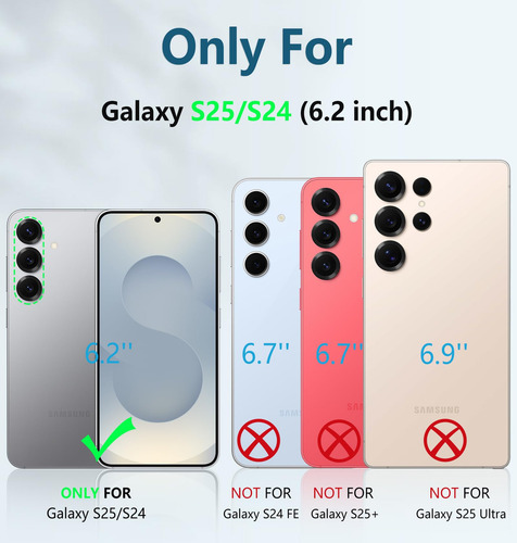 Capa De Celular Fontcase Para Samsung Galaxy S25/s24 Com S