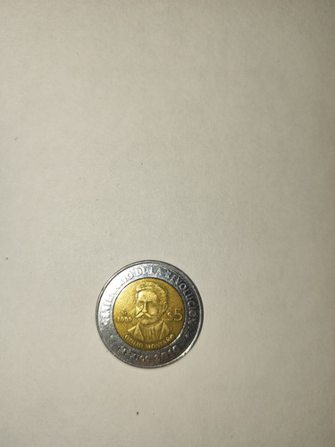 Moneda Centenario De La Revolución Otiolio Montaño $5 Pesos