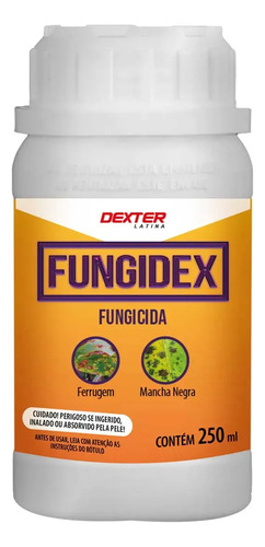 Fungicida Fungidex Dexter Latina 250ml Controle de Pragas e Fungos