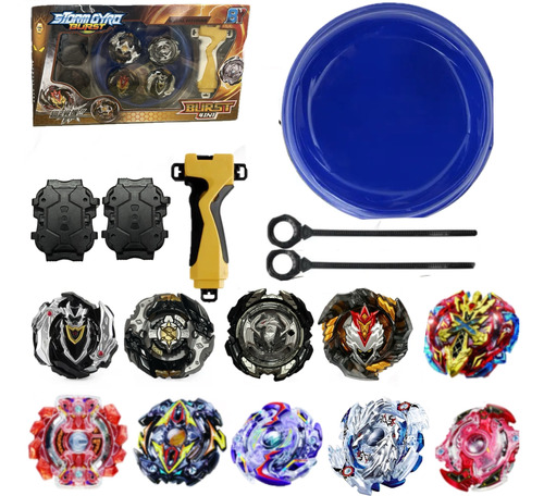 Beyblade Burst Set Valtryek Spryzen Con Lanzador Y Estadio 