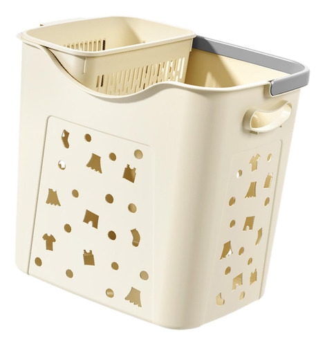 Cesta Para La Colada, Cesta De Almacenamiento De Ropa Sucia,