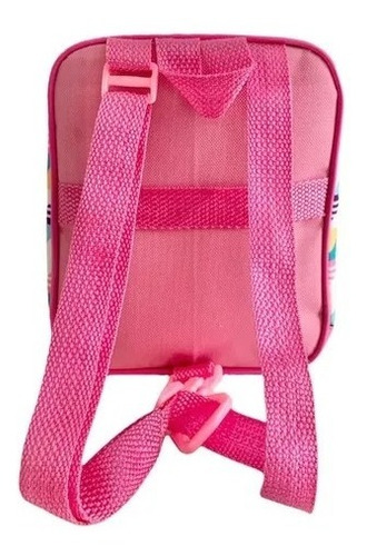 Imagem 8 de 9 de Kit Mochila Infantil Corujinha Coruja Feminina Rodinhas G