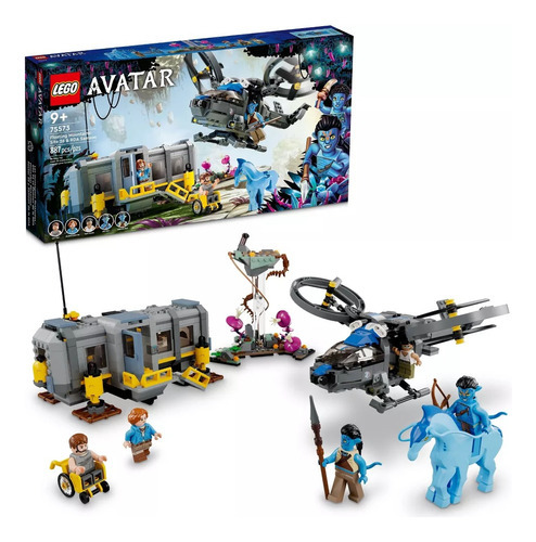 Lego Avatar Montañas Flotantes: Sitio 26 Y Rda Samson Cantidad De Piezas 887