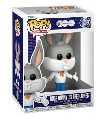 Funko Pop! Warner Bros 100 - Bugs Bunny As Fred Jones