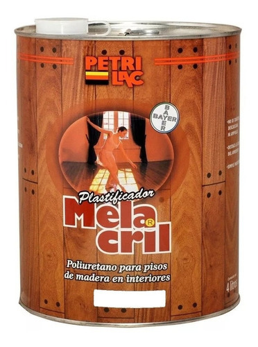 Plastificador Poliuretanico Piso Melacril Petrilac 10lt Rex