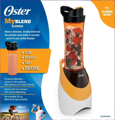 Oster Blstpb-wor My Blend 250-watt Blender, Orange