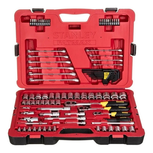 Set Caja De Herramientas Stanley Fatmax 96 Pzs Puntas Tubos