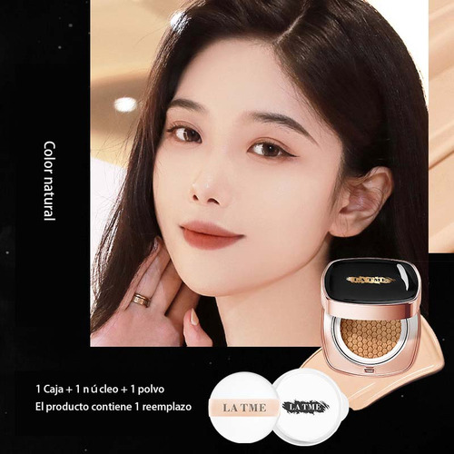 2 Piezas Yooty Base De Maquillaje Fps Matte Tono Natural Blush Compacto Maquillaje Correctores Base De Maquillaje Fit Me Correcto Rubor Polvo Compacto 24g