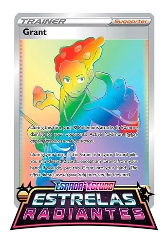 Carta Pokémon Ultra Rara gx aliados rainbow Com Muita Vida + Brinde em  Promoção na Americanas