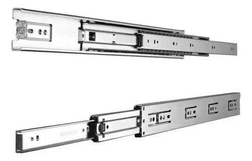 Corredera Rieles Cajón Telescópica 42 Cm Estándar