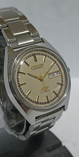 Antíguo Reloj Citizen Automático Day/date '70s Plateado Plateado Marfil (Usado)