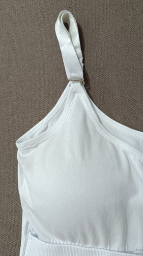 Body Reductor Modelador Con Faja Blanco M/l