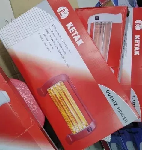 Calefactor Portátil Para Invierno De 1500w Halogeno