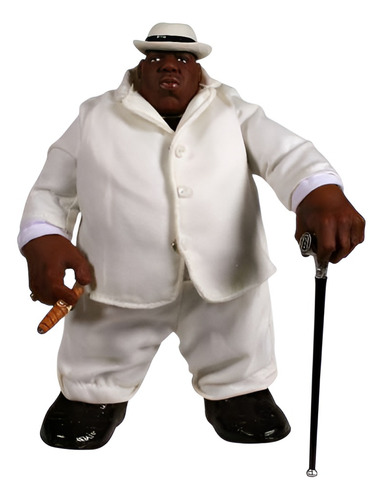 Figura The Notorious B.i.g Mezco Toyz One:12 White Suit