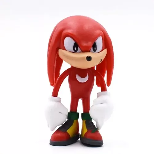 Action Figures Coleção 9 Bonecos Miniatura Sonic The Hedgehog Classic Mini  Buildable Figures Sonic Amy Tails